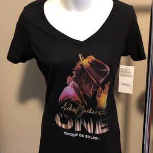 Michael Jackson Cirque de soleil T-shirt Small NWT